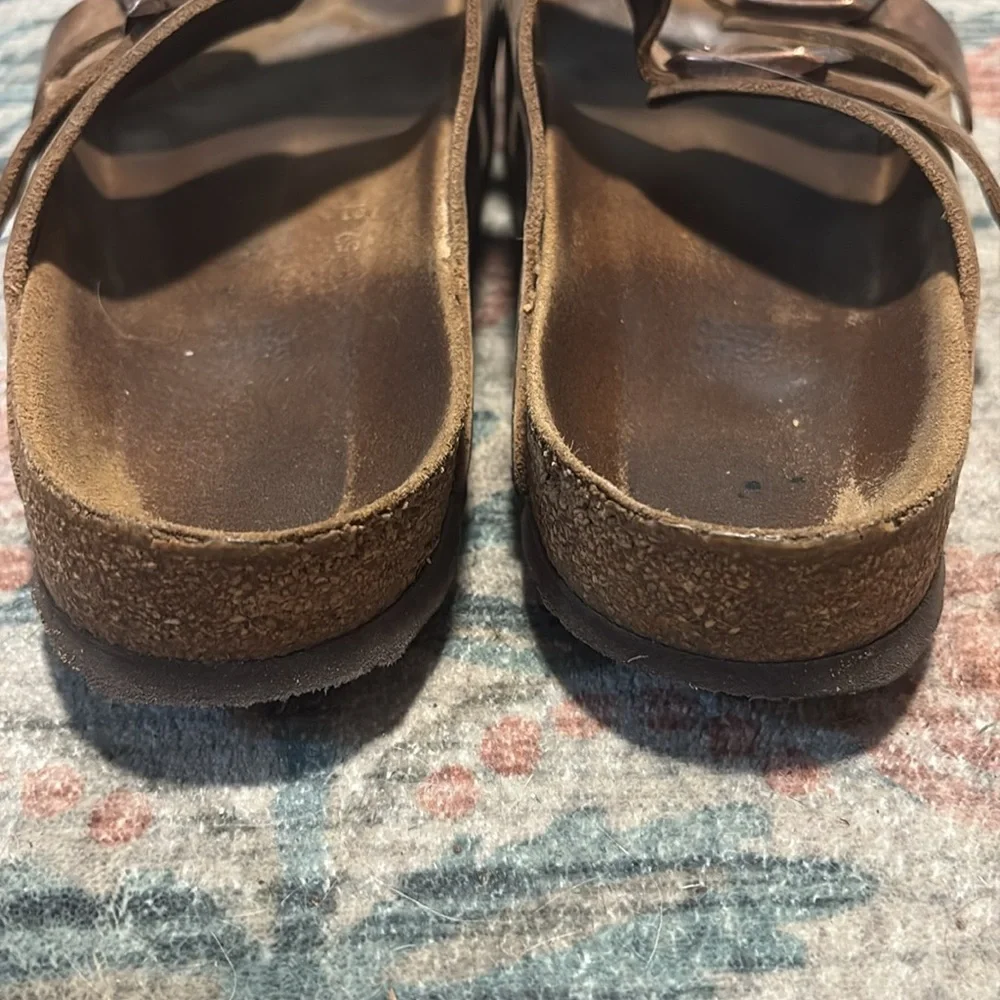 Birkenstock Oiled Brown Leather - 42